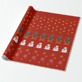 Weihnachtspapier Geschenkpapier (Ungerollt)