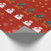 Weihnachtspapier Geschenkpapier (Ecke)