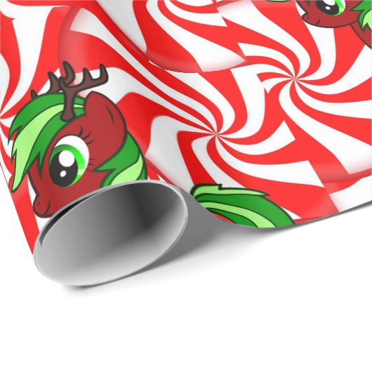 Weihnachtspapier Geschenkpapier (Rolleneckpunkt)