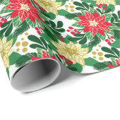 Weihnachtspapier Geschenkpapier (Rolleneckpunkt)