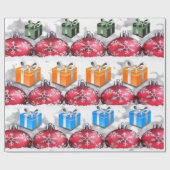 Weihnachtspapier Geschenkpapier (Flach)