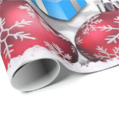 Weihnachtspapier Geschenkpapier (Rolleneckpunkt)