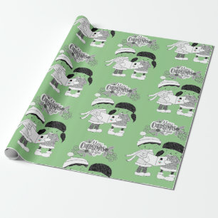 Weihnachtspapier Geschenkpapier