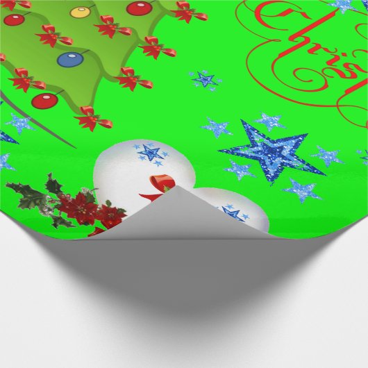 Weihnachtspapier Geschenkpapier (Ecke)