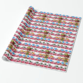 Weihnachtspapier Geschenkpapier (Ungerollt)