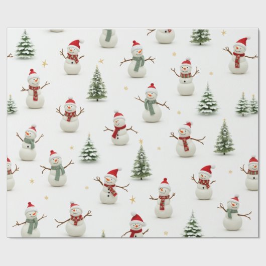 Weihnachtspapier Geschenkpapier (Flach)