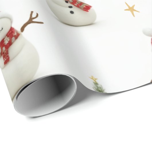 Weihnachtspapier Geschenkpapier (Rolleneckpunkt)