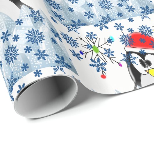 Weihnachtspapier Geschenkpapier (Rolleneckpunkt)