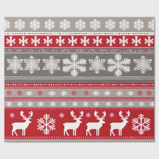 Weihnachtspapier Geschenkpapier (Flach)