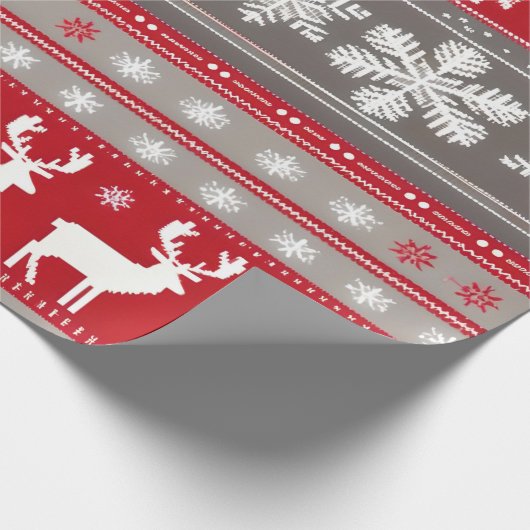 Weihnachtspapier Geschenkpapier (Ecke)