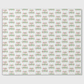 Weihnachtspapier Geschenkpapier (Flach)