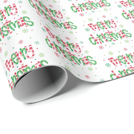 Weihnachtspapier Geschenkpapier (Rolleneckpunkt)
