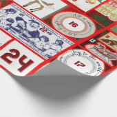 Weihnachtspapier Geschenkpapier (Ecke)