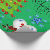 Weihnachtspapier Geschenkpapier (Ecke)