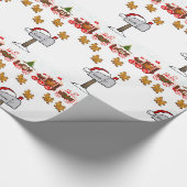 Weihnachtspapier Geschenkpapier (Ecke)