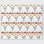 Weihnachtspapier Geschenkpapier (Flach)
