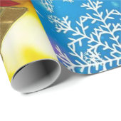 Weihnachtspapier Geschenkpapier (Rolleneckpunkt)