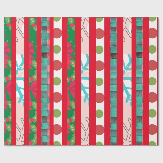 Weihnachtspapier Geschenkpapier (Flach)