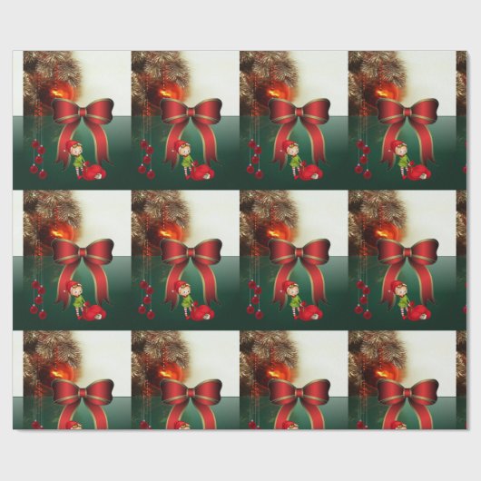 Weihnachtspapier Geschenkpapier (Flach)