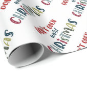 Weihnachtspapier Geschenkpapier (Rolleneckpunkt)