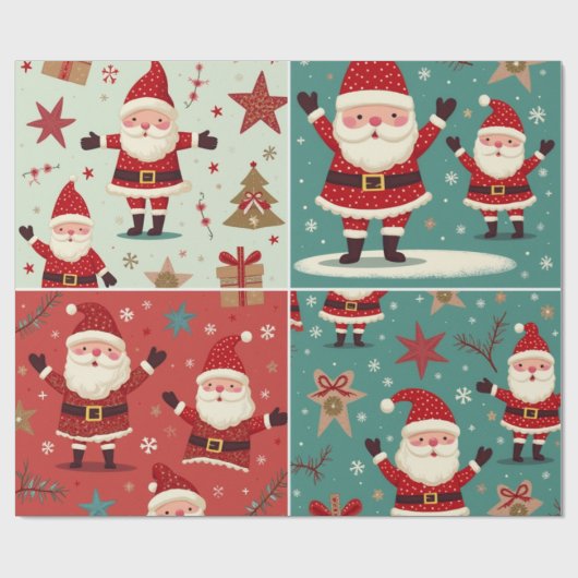 Weihnachtspapier Geschenkpapier (Flach)