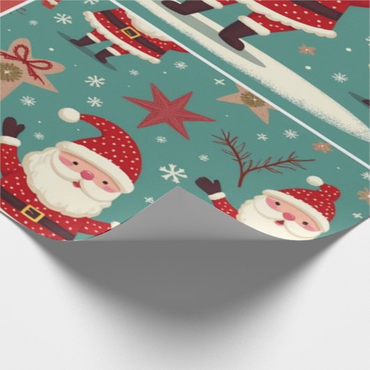 Weihnachtspapier Geschenkpapier (Ecke)