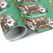 Weihnachtspapier Geschenkpapier (Rolleneckpunkt)