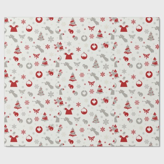 Weihnachtspapier Geschenkpapier (Flach)