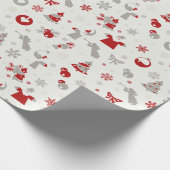 Weihnachtspapier Geschenkpapier (Ecke)