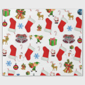 Weihnachtspapier Geschenkpapier (Flach)