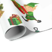 Weihnachtspapier Geschenkpapier (Rolleneckpunkt)