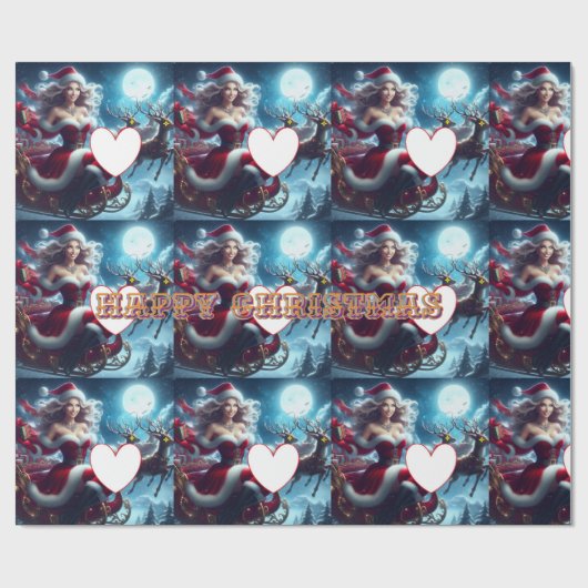 Weihnachtspapier Geschenkpapier (Flach)