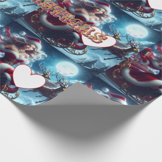 Weihnachtspapier Geschenkpapier (Ecke)