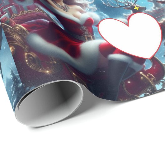 Weihnachtspapier Geschenkpapier (Rolleneckpunkt)