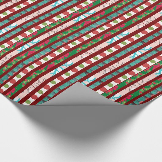 Weihnachtspapier Geschenkpapier (Ecke)