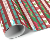 Weihnachtspapier Geschenkpapier (Rolleneckpunkt)