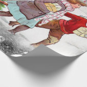 Weihnachtspapier Geschenkpapier (Ecke)