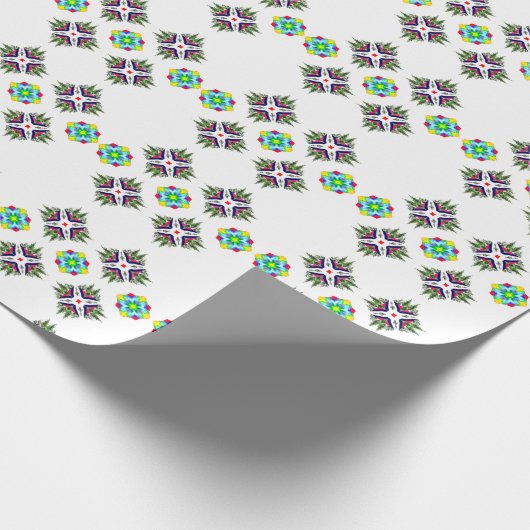 Weihnachtspapier Geschenkpapier (Ecke)