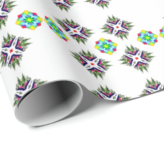 Weihnachtspapier Geschenkpapier (Rolleneckpunkt)