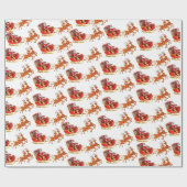 Weihnachtspapier Geschenkpapier (Flach)