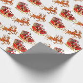Weihnachtspapier Geschenkpapier (Ecke)