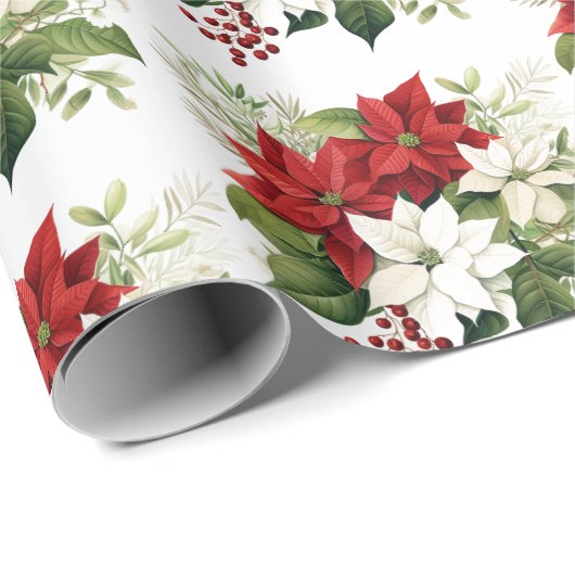 Weihnachtspapier Geschenkpapier (Rolleneckpunkt)