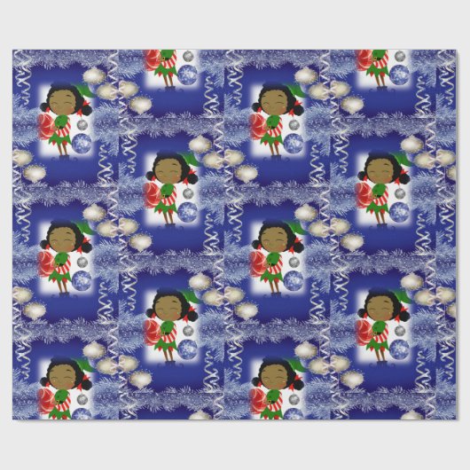 Weihnachtspapier Geschenkpapier (Flach)