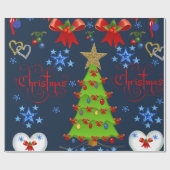 Weihnachtspapier Geschenkpapier (Flach)