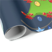 Weihnachtspapier Geschenkpapier (Rolleneckpunkt)