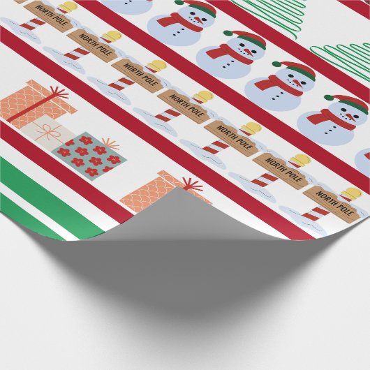 Weihnachtspapier Geschenkpapier (Ecke)