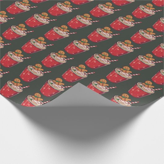 Weihnachtspapier Geschenkpapier (Ecke)