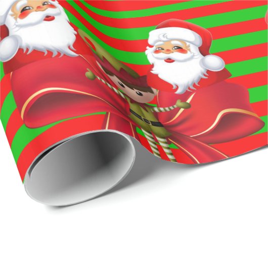 Weihnachtspapier Geschenkpapier (Rolleneckpunkt)