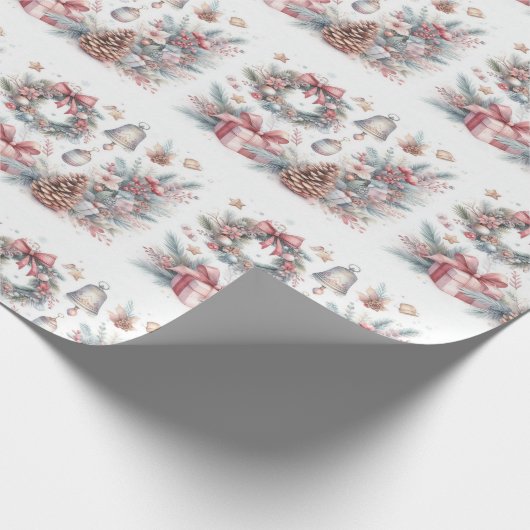 Weihnachtspapier Geschenkpapier (Ecke)