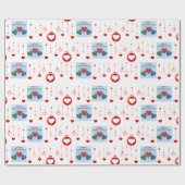 Weihnachtspapier Geschenkpapier (Flach)